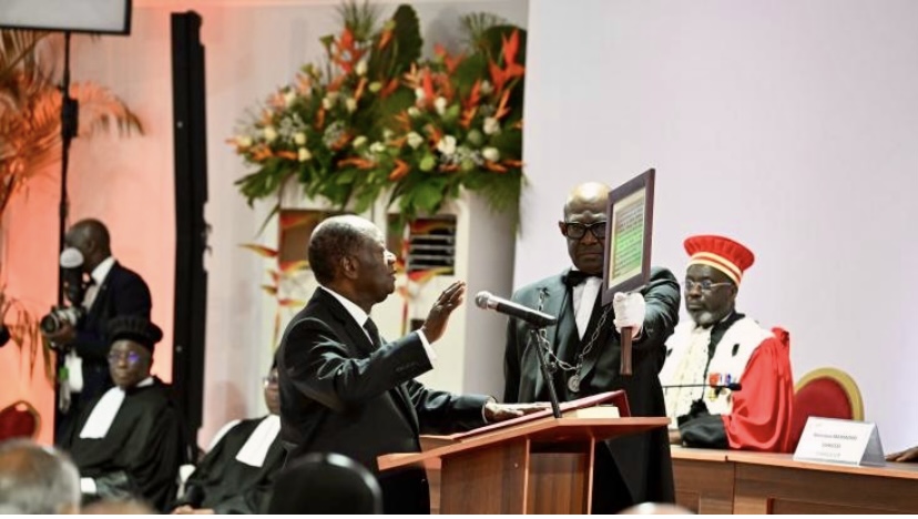 Côte d'Ivoire: Alassane Ouattara investit président de la République pour son quatrième mandat 1