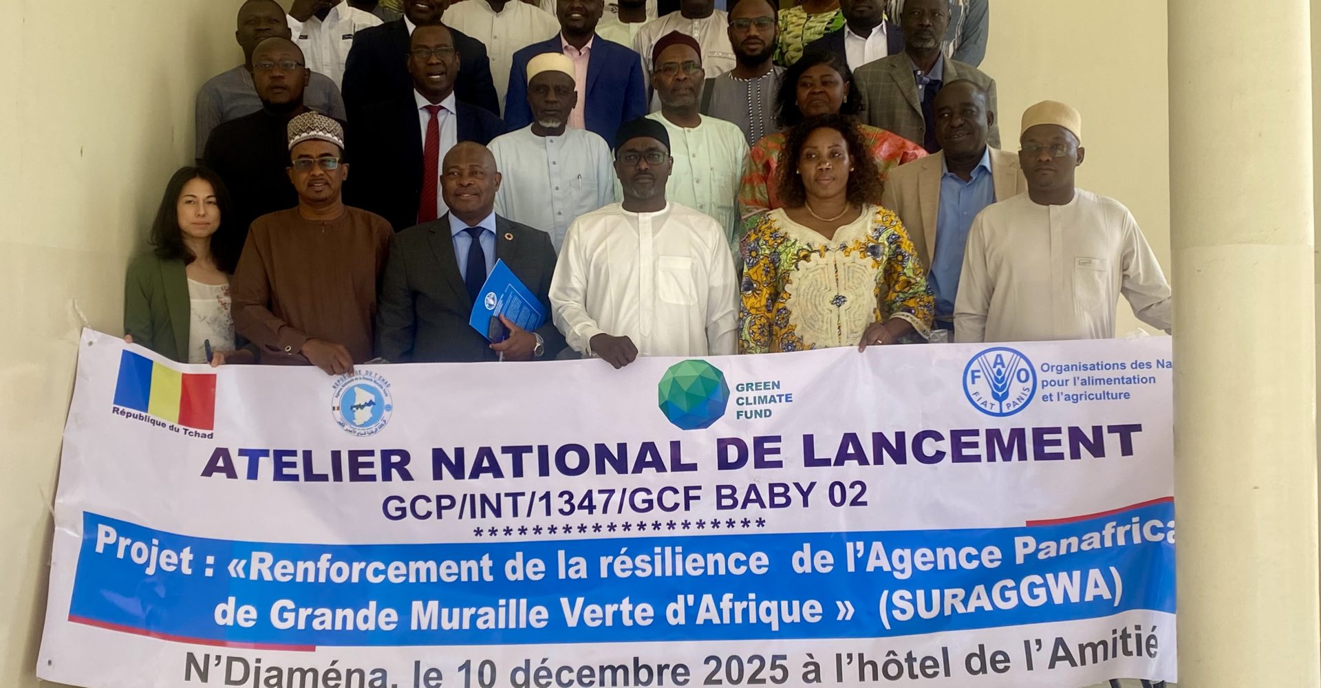 Grande Muraille Verte : Lancement du projet régional SURAGGWA à N'Djamena 1 Grande Muraille Verte : Lancement du projet régional SURAGGWA à N'Djamena 1
