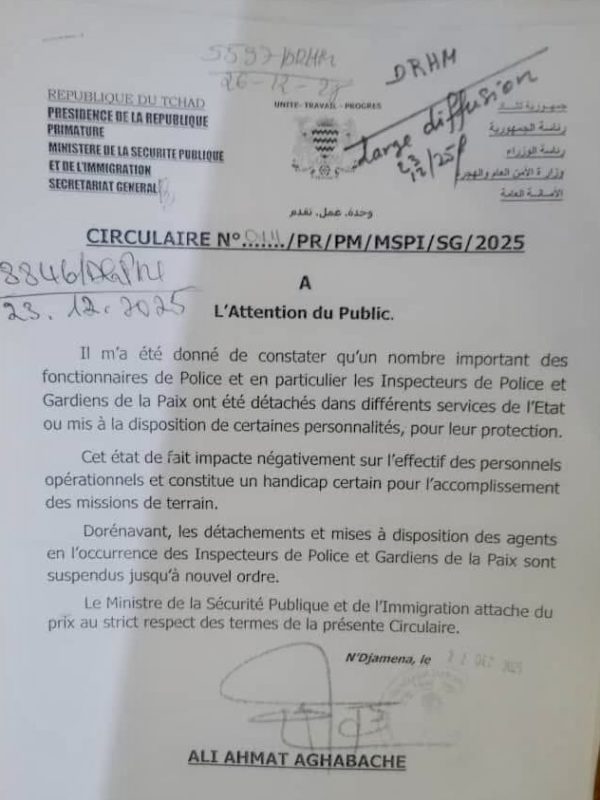 Police nationale : suspension des détachements et mises à disposition des agents