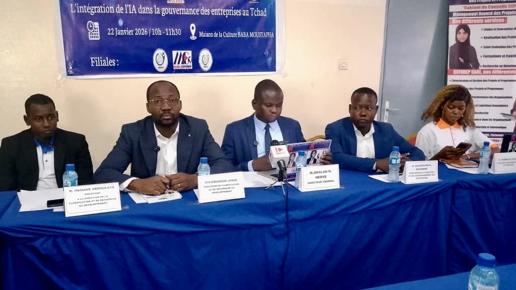 Tchad : Le cabinet CEFOREP lance ses activités sous le signe de l’Intelligence Artificielle 1