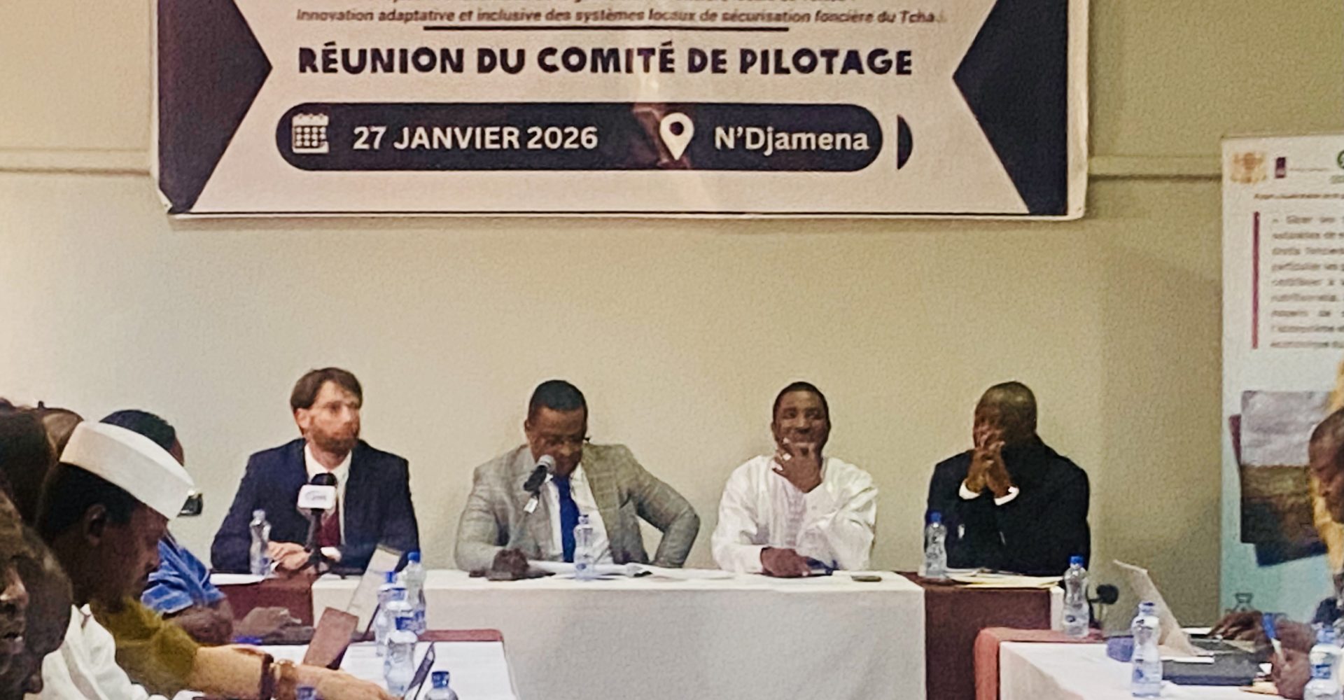 Tchad : Le comité de pilotage du projet « Amélioration de la gouvernance foncière locale » a tenu sa première réunion 1 Tchad : Le comité de pilotage du projet « Amélioration de la gouvernance foncière locale » a tenu sa première réunion 1