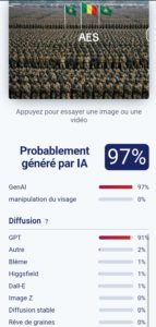 FAUX : Cette image ne montre pas de soldats de la Force unifiée de l’AES 1 FAUX : Cette image ne montre pas de soldats de la Force unifiée de l’AES 1