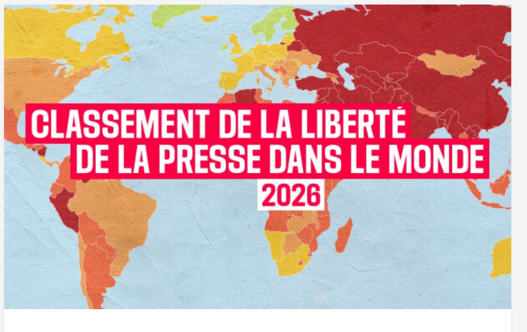 Classement mondial RSF 2026 : le Tchad 93e sur 180 pays 1