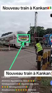 FAUX : Cette vidéo ne montre pas un train à Kankan en Guinée 3