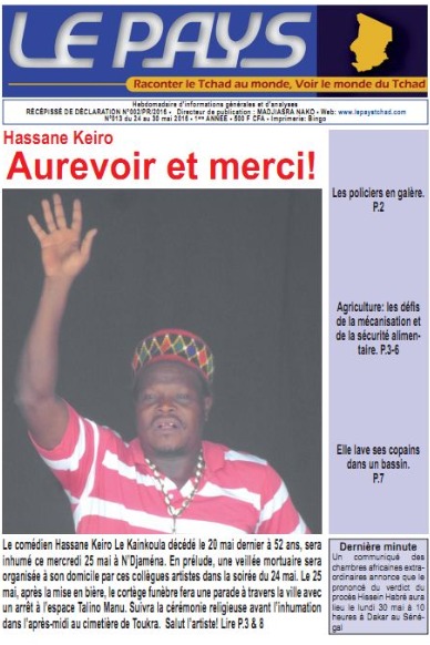 Il y a 10 ans Hassane Keïro s’en est allé 1