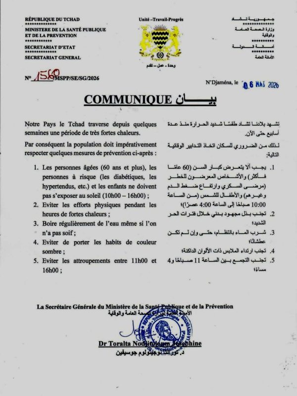 Chaleur extrême : Les sorties formellement déconseillées entre 10h et 16h