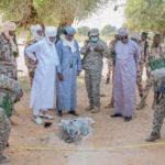 Délégation gouvernementale du ministre des Armées, des Anciens Combattants et des Victimes de guerre à Tiné (Wadi-Fira),