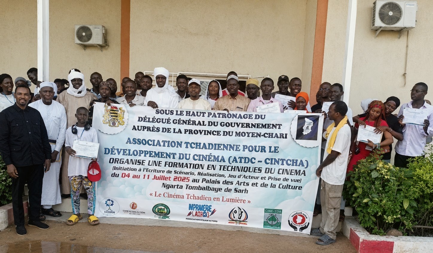 Sarh : des  jeunes formés aux techniques du cinéma pour stimuler la création cinématographique locale 1
