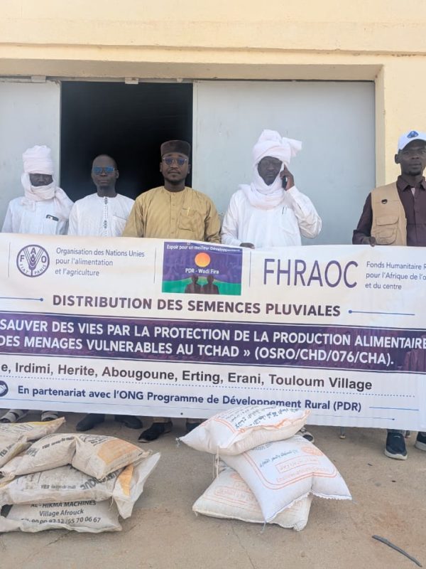 La FAO soutient quatre provinces de l’Est avec semences pluviales et transferts monétaires