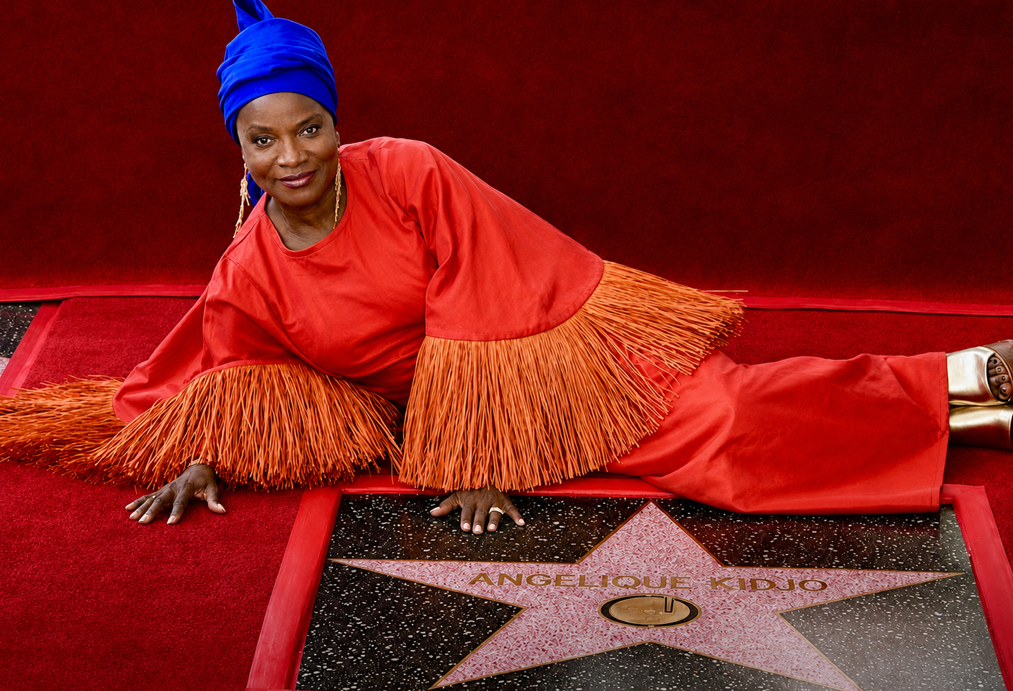 Angélique Kidjo devient la première chanteuse africaine à avoir son étoile à Hollywood 1