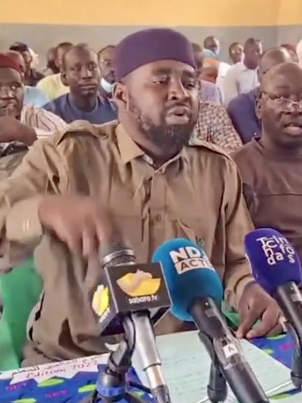 « Nous préférons aller en prison plutôt que de trahir les enseignants », affirme Abdelkadre Djibia, secrétaire général du SET à N’Djamena