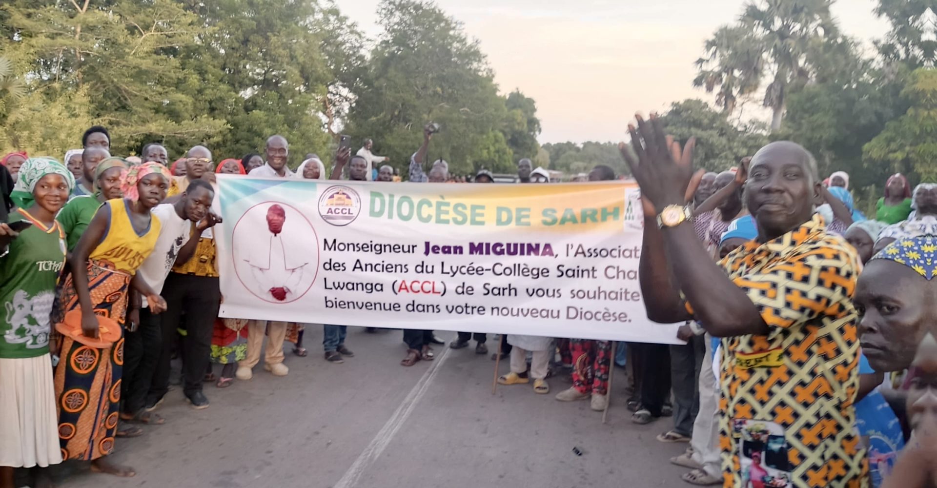 Diocèse de Sarh : Monseigneur Jean Miguina accueilli par les fidèles 1