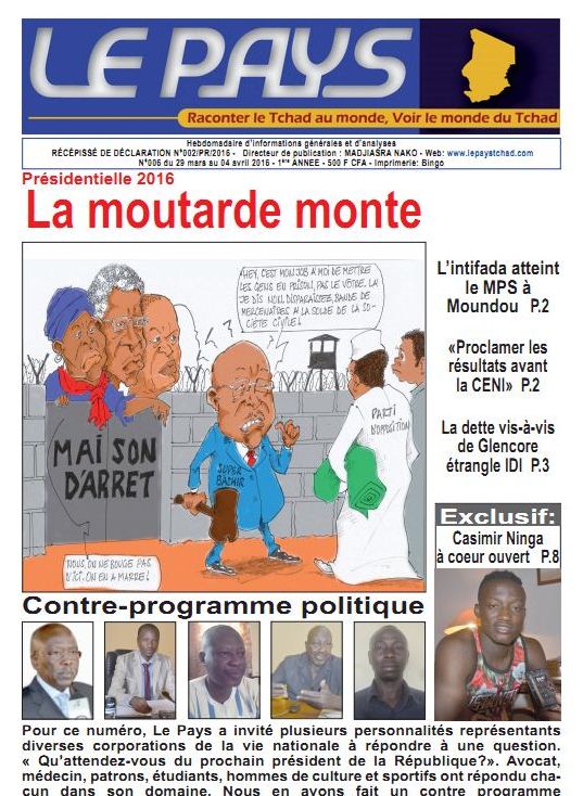 Une de notre 006