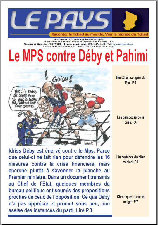 La Une du N°30