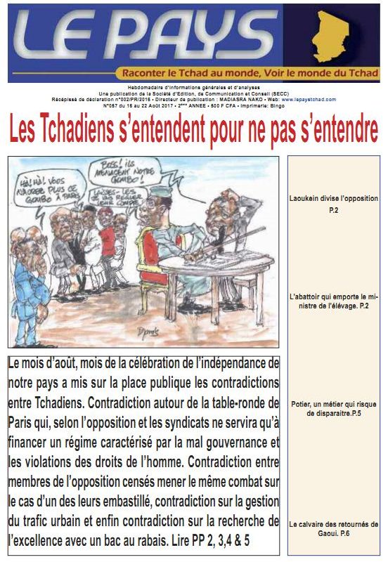 La Une du N°057