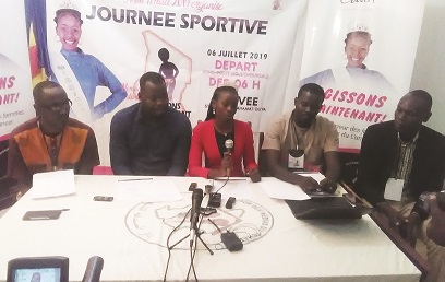 Miss Tchad annonce une journée sportive 1