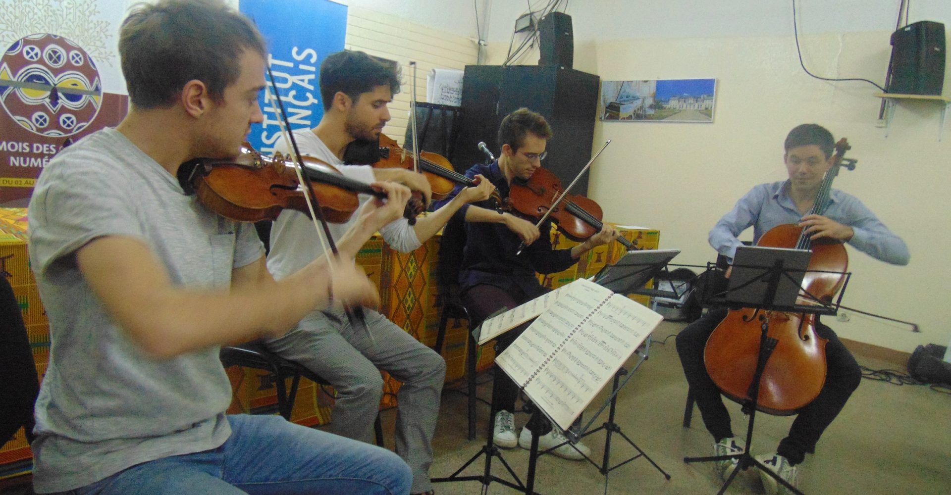 Le groupe ''Quatuor Yako ''séjourne à N'Djamena 1