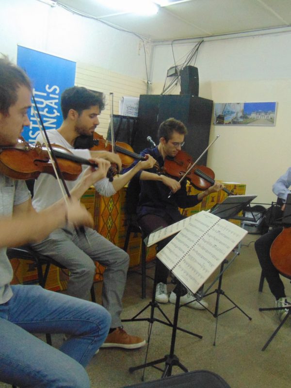 Le groupe  »Quatuor Yako  »séjourne à N’Djamena