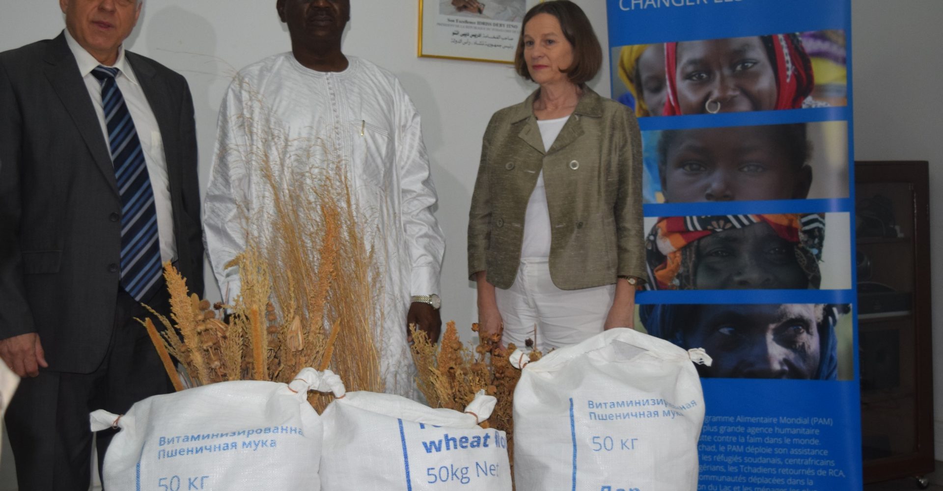 La Russie octroie  742,5 tonnes de farine de blé aux cantines scolaires du Tchad 1