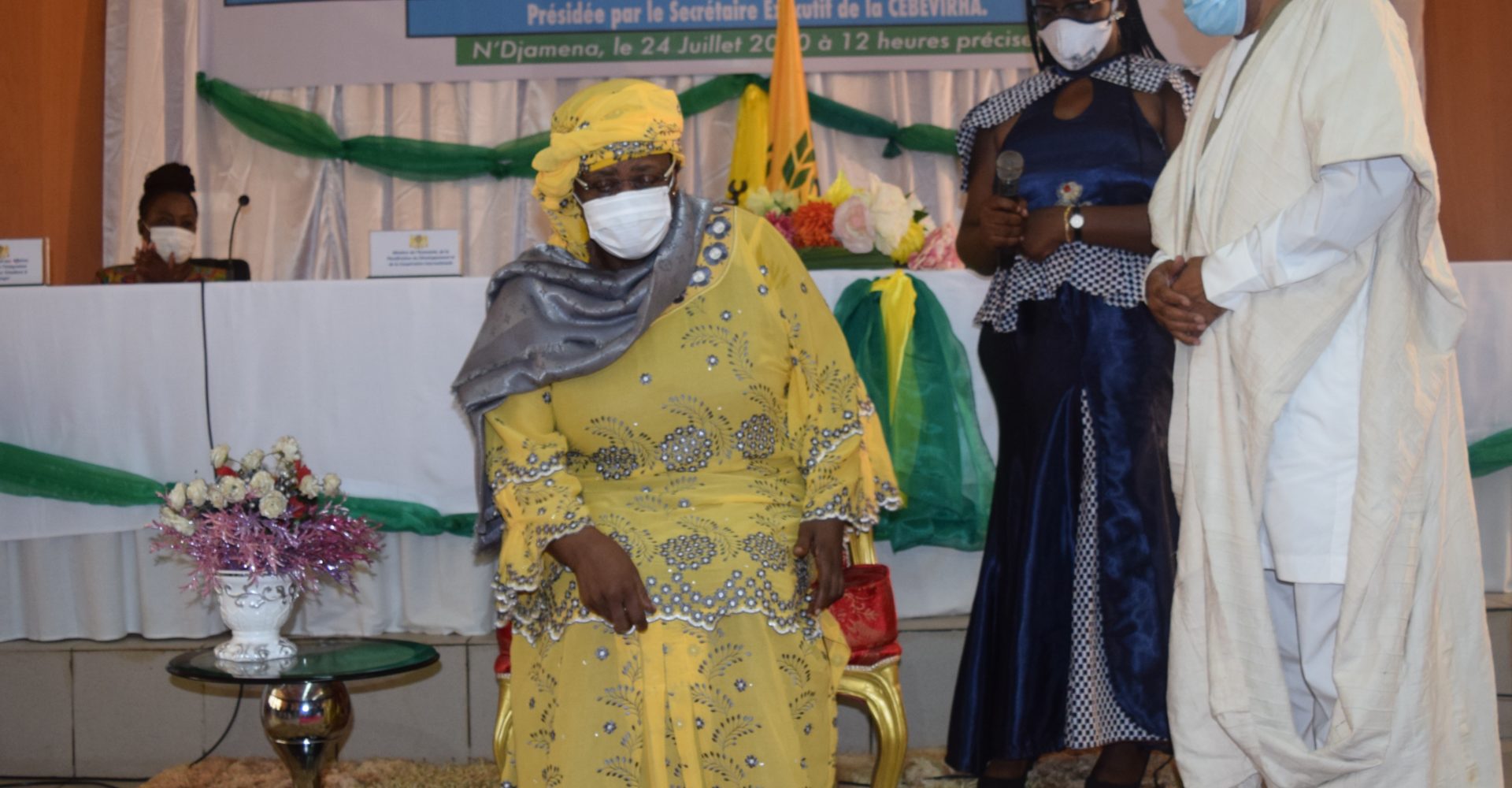 Ngarmbatna O. Soukate officiellement installée dans ses fonctions de représente résidente de la Cemac au Tchad 1