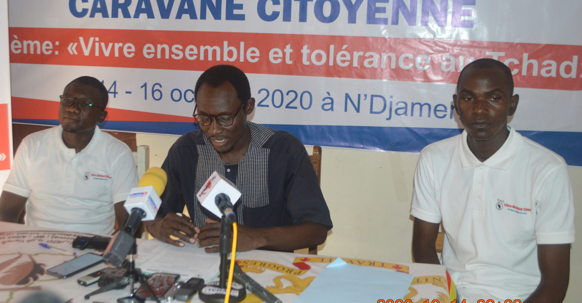 Une caravane de sensibilisation pour le vivre ensemble et tolérance au Tchad 1