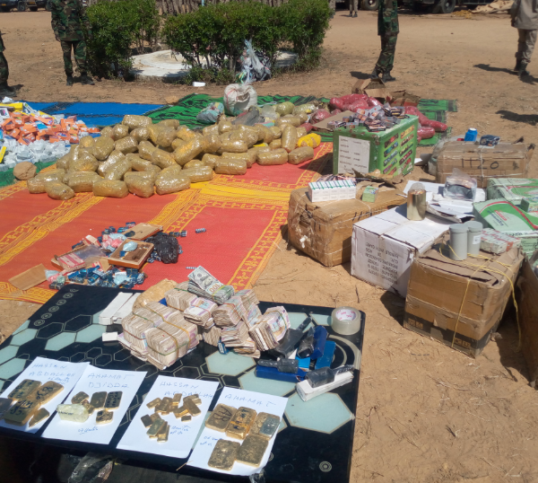 Des produits illicites et de la contrebande estimés à plus d’un milliard de Fcfa saisis par la Brigade Mobile Nationale
