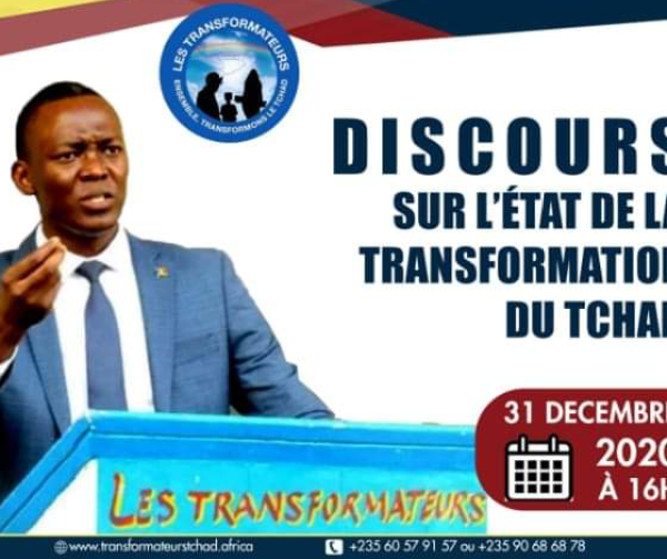 Message sur l’état de la transformation du Tchad de Dr Succès Masra