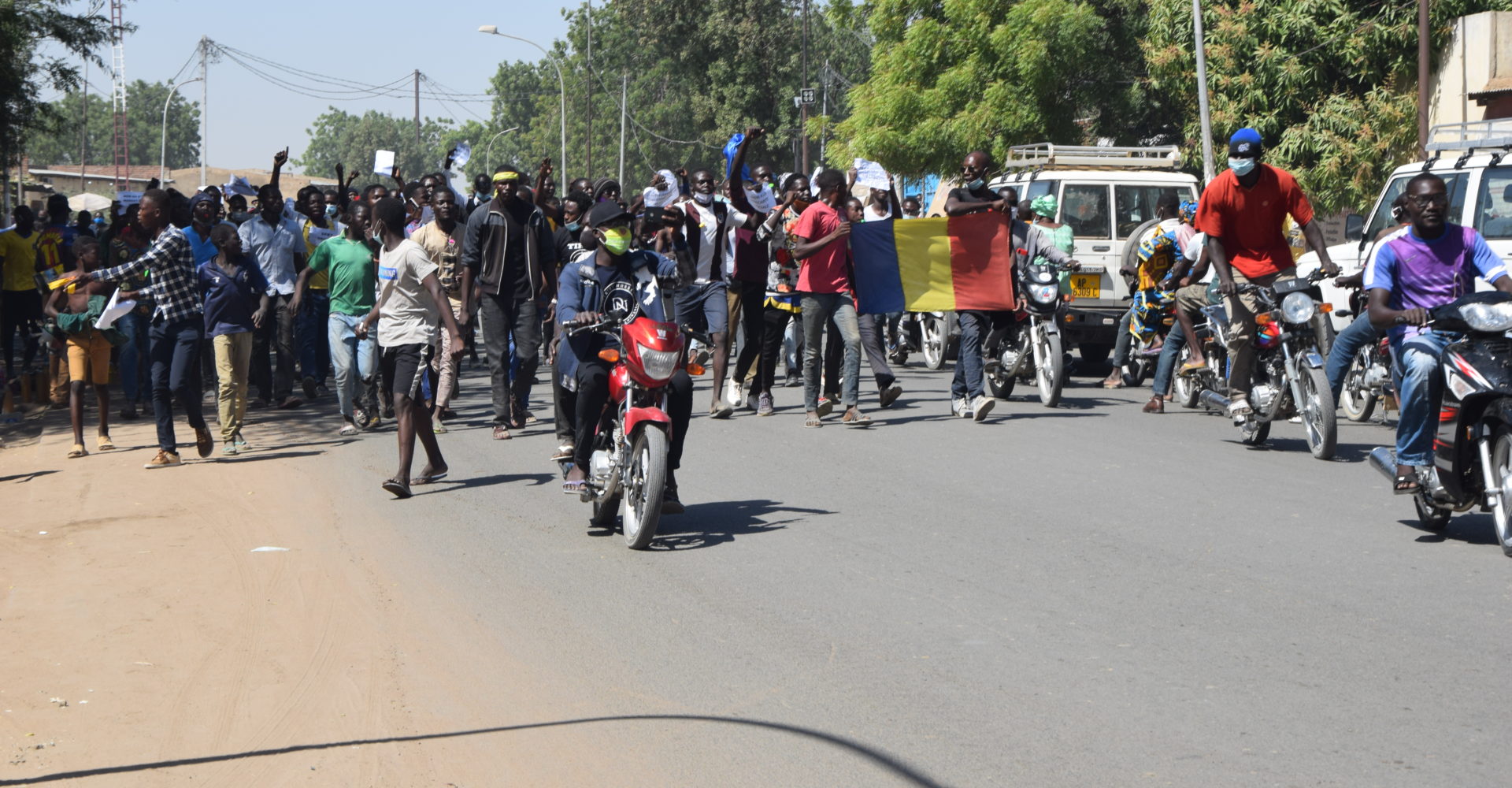 La marche de 14 mai : Le parti Tchad Uni demande la libération de toutes les personnes arrêtées 1