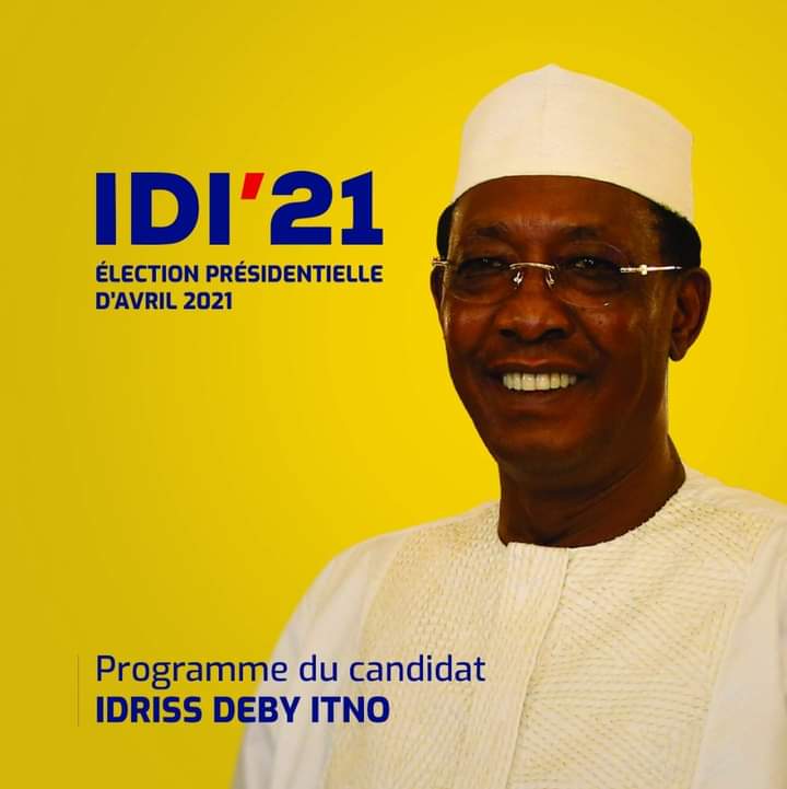 Idriss Deby Itno réélu au premier tour avec 79,32 % de voix 1