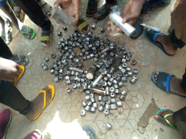 Manifestation au Lycée d'Amtoukoui 1