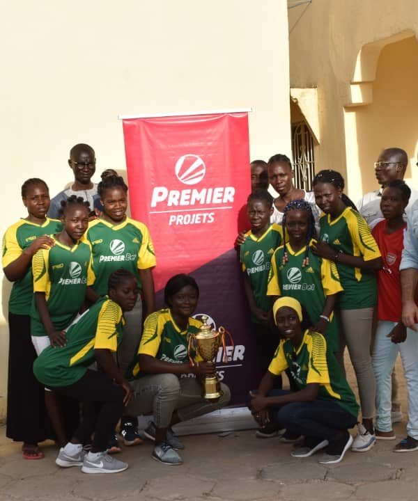 L’équipe féminine de football de Doba remporte le trophée grâce au soutien de Premier Bet