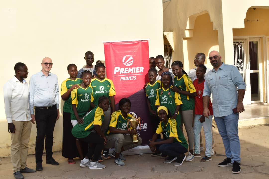 L'équipe féminine de football de Doba remporte le trophée grâce au soutien de Premier Bet 1