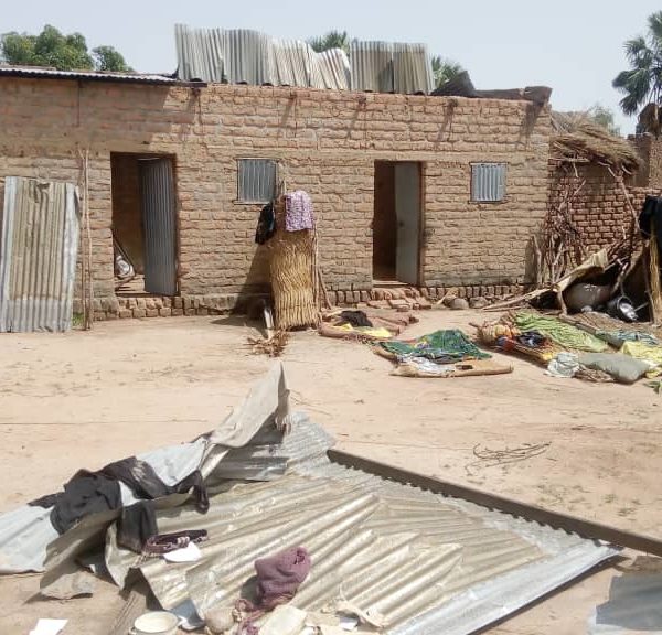 Plusieurs ménages se trouvent sans abris dans la Tandjilé-centre