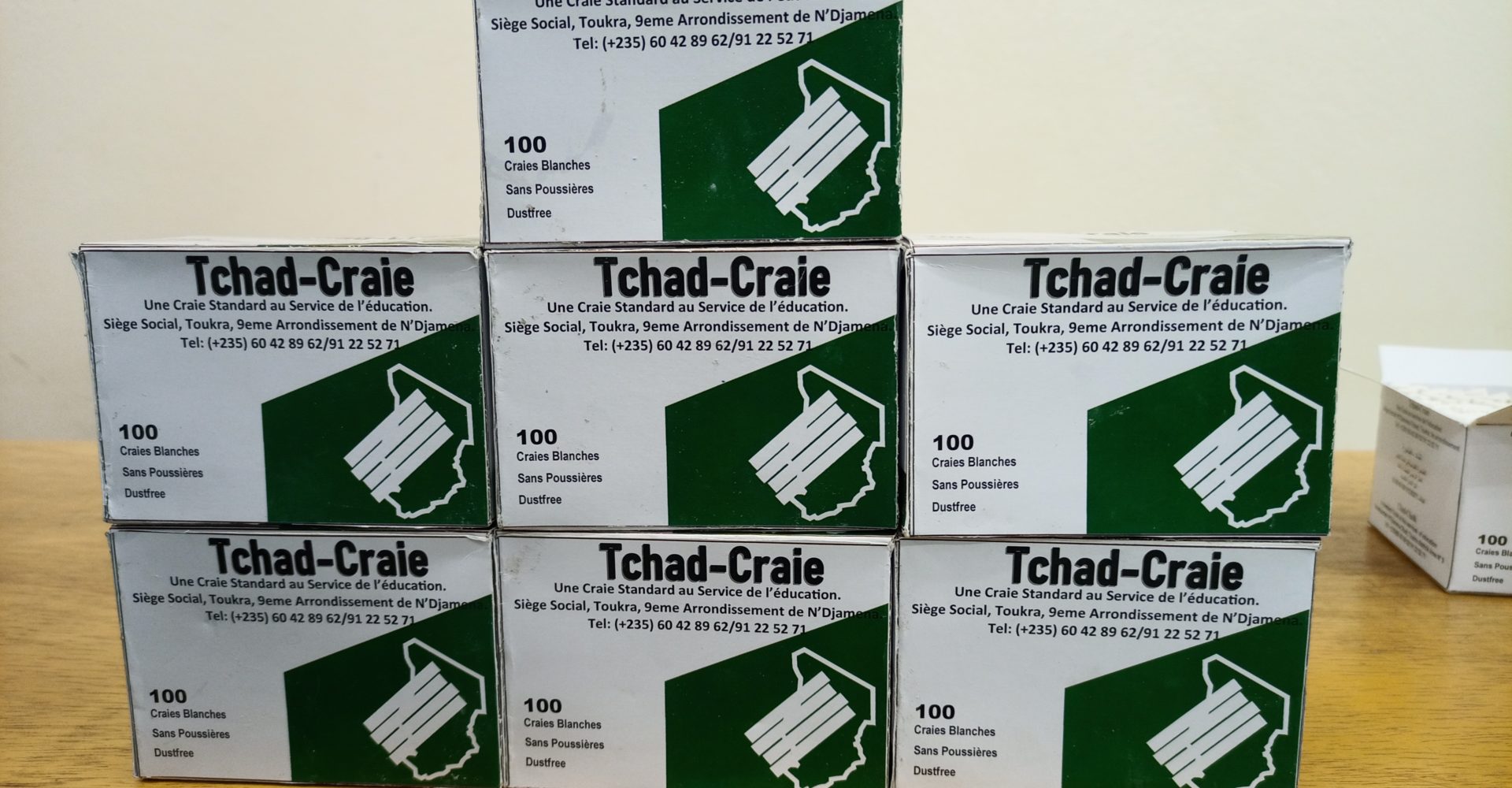 La première entreprise de production de craies est lancée au Tchad 1