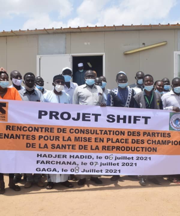 Des champions pour le plaidoyer en faveur de la santé et droit à la santé sexuelle et reproductive dans le Ouaddaï