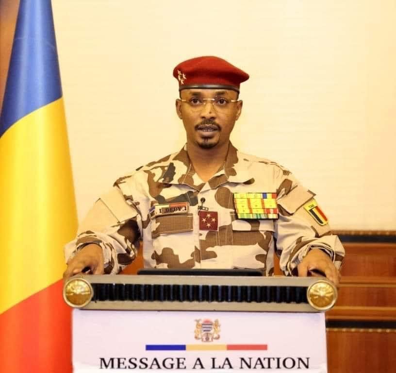 Message à la nation du Président du Conseil militaire de transition à l’occasion du 61ème anniversaire de l’indépendance du Tchad 1