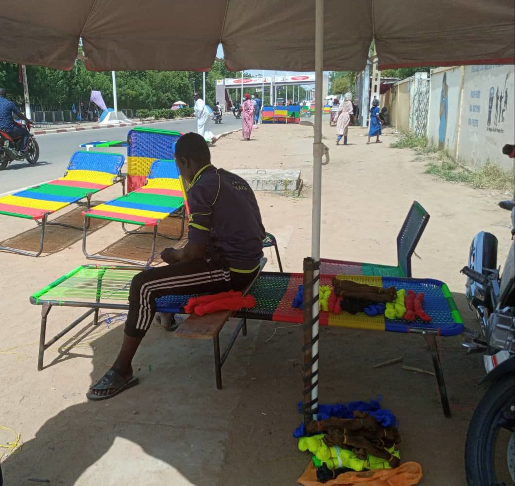 À N’Djamena: la confection des lits picots est une activité qui fait vivre 1