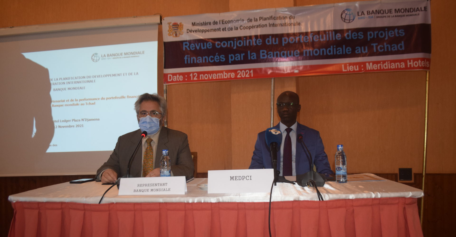 La Banque mondiale et gouvernement du Tchad évaluent les projets sous financement 1