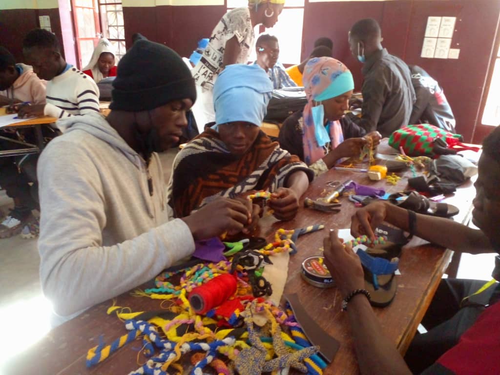 La fondation Nalkou Tchad forme les élèves en art 1