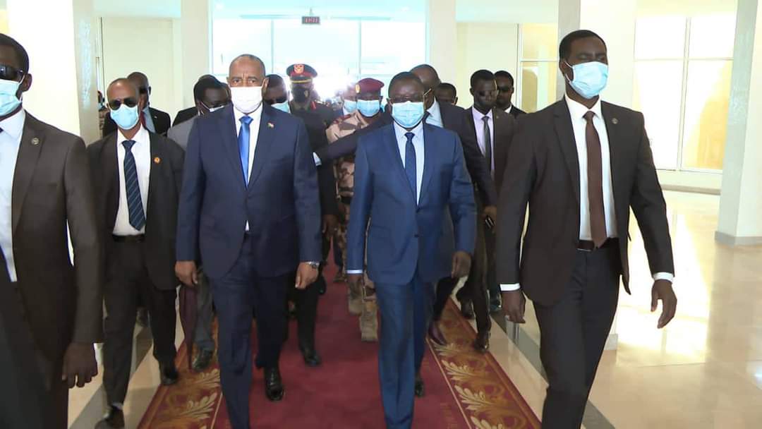Le président de la transition soudanaise en visite de travail au Tchad 1