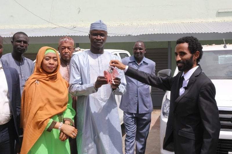 Des moyens roulants offerts au conseil national de la jeunesse du Tchad 1