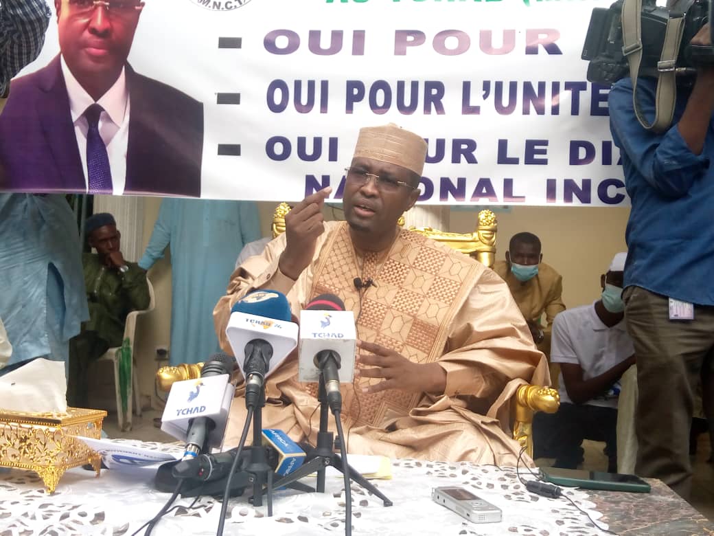 «  Le Mnct participera  activement au  dialogue national inclusif », Mahamat Ahmat Lazina 1