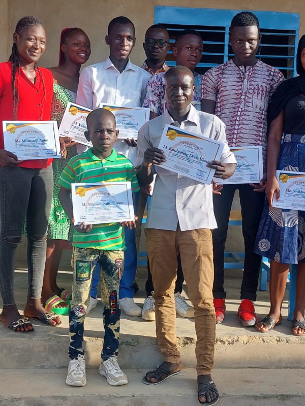 Clap de fin pour la première cohorte de la rentrée en informatique du Becofor
