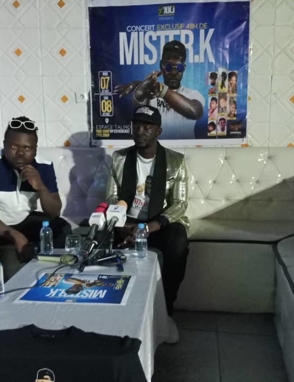 Mister K, ex Kkj promet 48h de show à l’espace Talino Manu