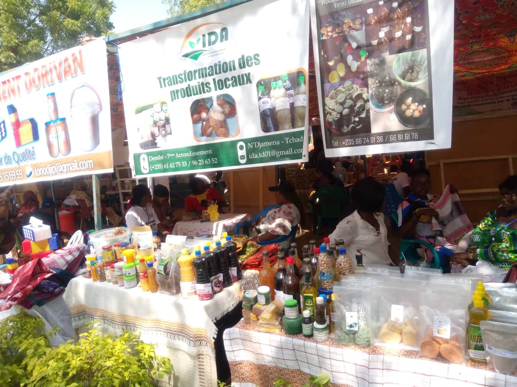 l'Association Bet Al Nadjah expose les produits locaux tchadiens 1