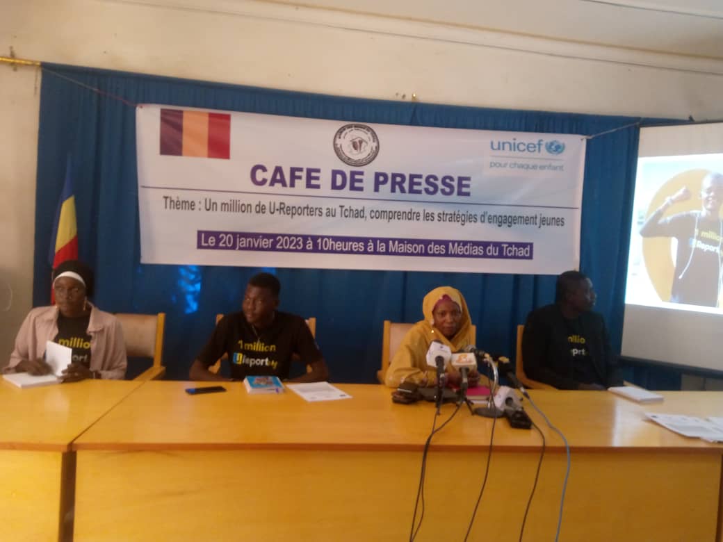 U-Report célèbre ses un million d’abonnés au Tchad 1