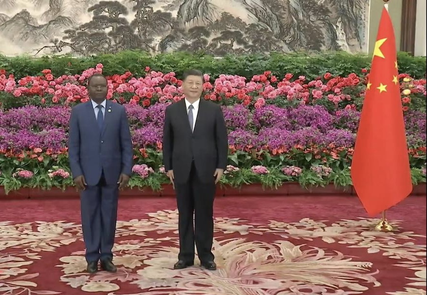 L’ambassadeur du Tchad en Chine  Allah-Maye Halina présente ses lettres de créance 1