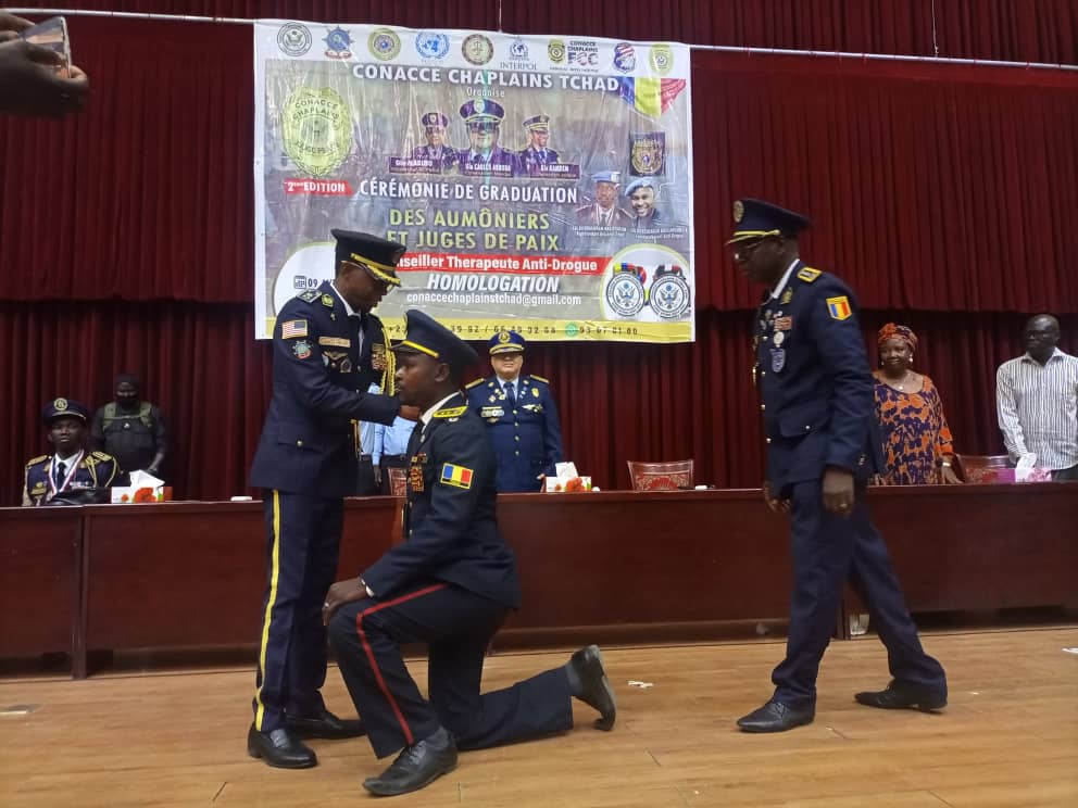 La Conacce Chaplains Tchad gradue les aumôniers médiateurs et juges de Paix 1