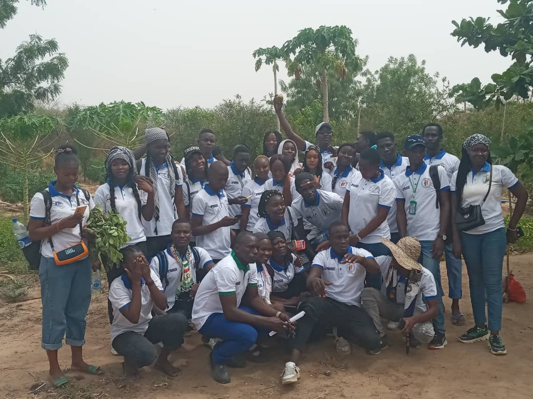 Les étudiants de l'Ufn ont effectué une sortie de prospection au Centre d'animation de Maïlao 1