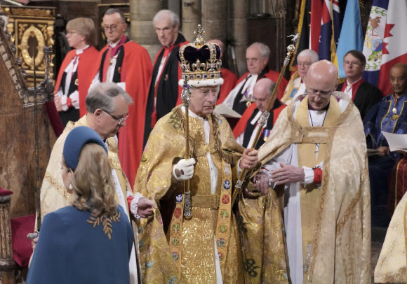 Charles III couronné roi du Royaume-Uni 1